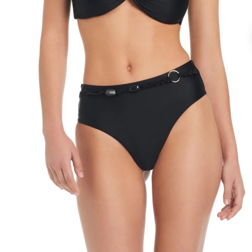 ⭐️Red Carter Black Bikini Bottom